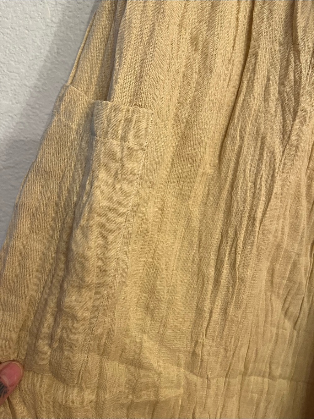 Sand boutique high end 100 P COTTON GAUZE HAREM YOGA HIPPIE PANTS - Picture 6 of 6